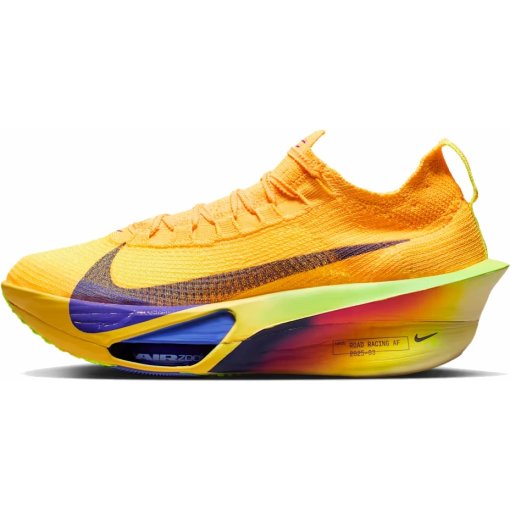 Photo produit de Nike Chaussures de course Homme - Air Zoom Alphafly 3 - laser orange/citron/indigo burst FD8311-800