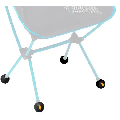 ★Helinox ChairOne カモフラ（青）➕Vibram ballセット Helinox Vibram Ball Feet Set for Camping Chair - 55mm - 4 Pcs