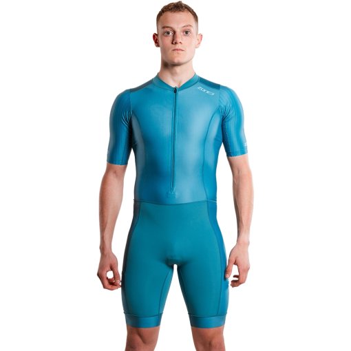 Picture of Zone3 Activate+ Shortsleeve Trisuit Men - teal