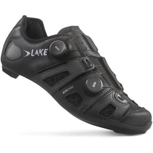 Foto de Lake Zapatillas Ciclismo Carretera Hombre - CX242 - Ancho - negro/plata