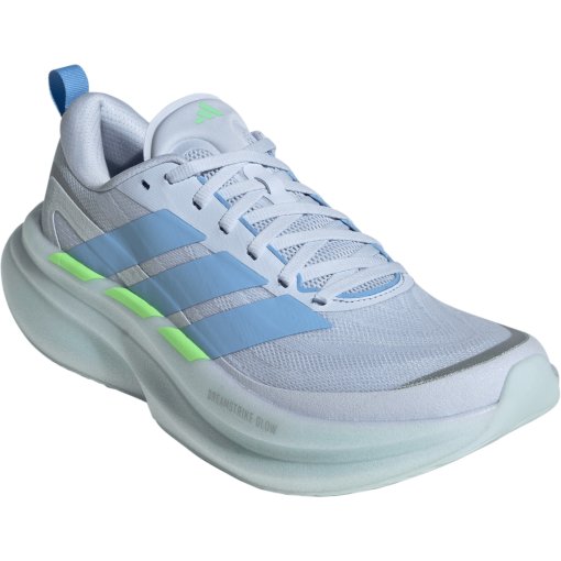Productfoto van adidas Supernova Glide Hardloopschoenen Dames - crystal sky/blue burst/lime burst KJ8770