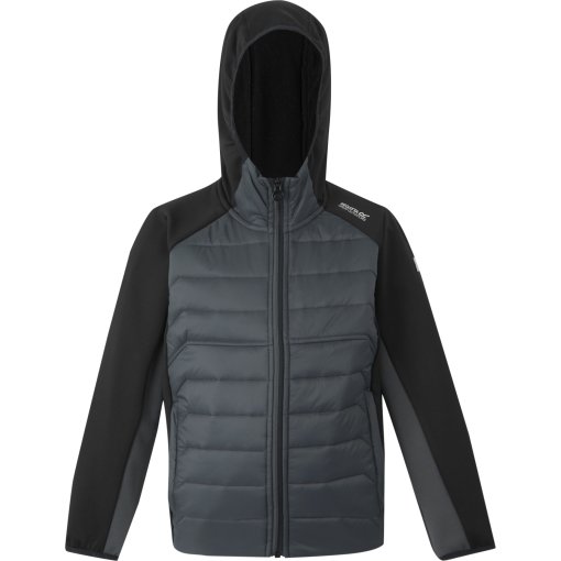 Foto de Regatta Chaqueta Niños - Kielder Hybrid IX - Black/Seal Grey 28P