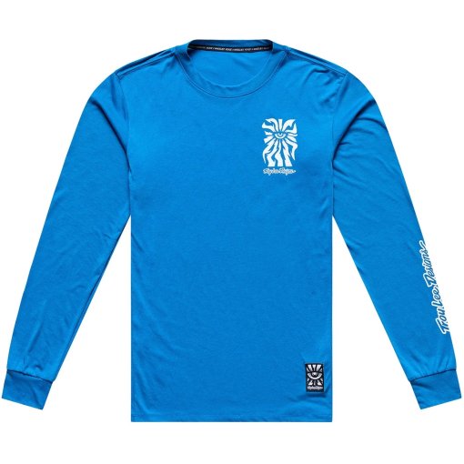 Productfoto van Troy Lee Designs Skyline Ride Fietsshirt met Lange Mouwen Heren - One Eye Aero Blue