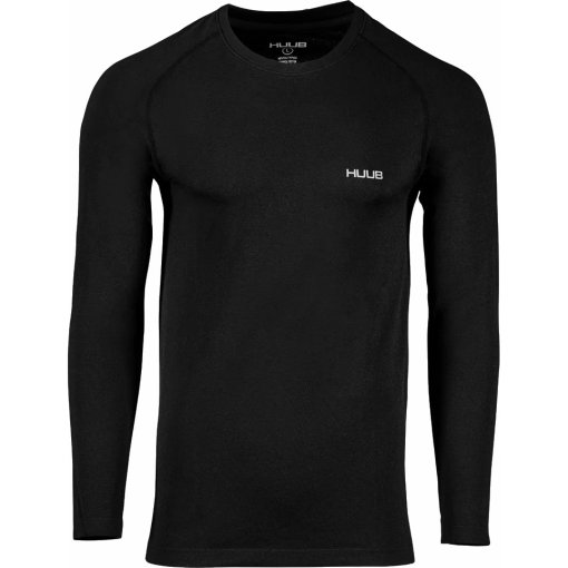 Produktbild von HUUB Design Seamfree Langarmshirt - schwarz