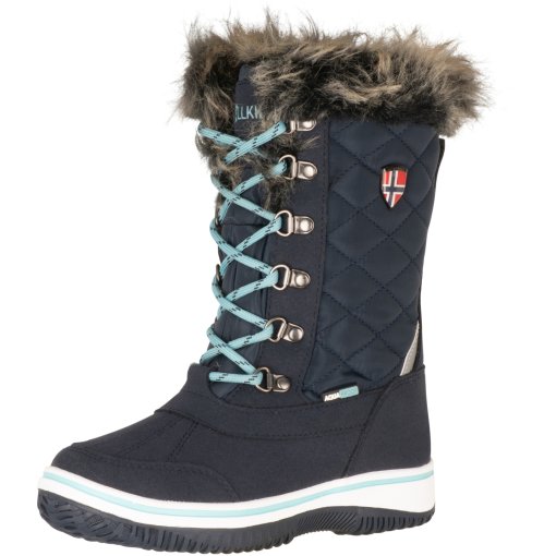 Slika izdelka Trollkids Holmenkollen XT Zimske škornje za dekleta - Navy/Mint