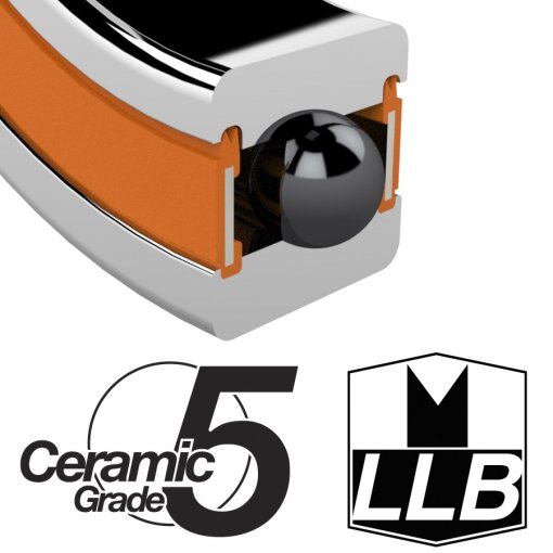 Enduro Bearings MRA2437 LLB - ABEC 5 - Angular Contact Ball
