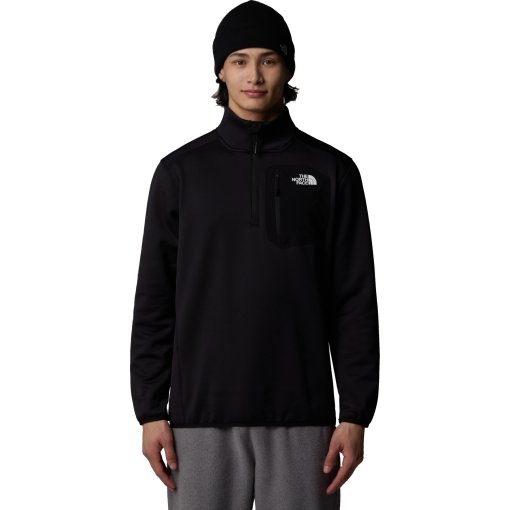 Foto de The North Face Jersey Polar Hombre - Crest 1/4 Zip - TNF Black
