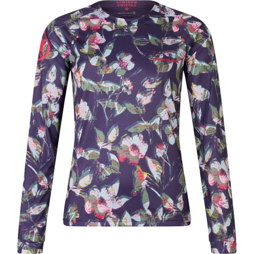 Immagine prodotto da Endura Camicia a Maniche Lunghe Donna - Floral Ltd Printed - bramble