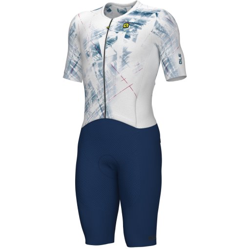 Picture of Alé PR-E Mirror Strada Short Sleeve Skinsuit Men - ink blue
