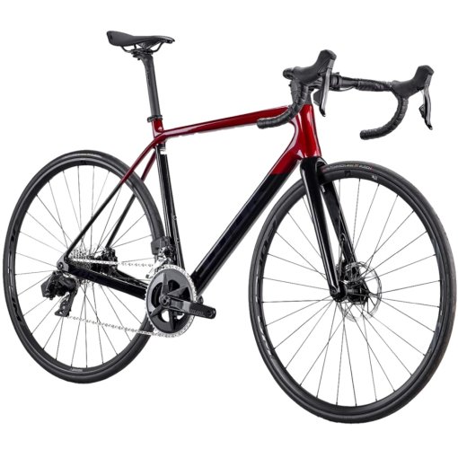Photo produit de LOOK 785 HUEZ - Vélo de route carbone - Rival eTap - 2025 - inteference red glossy mat