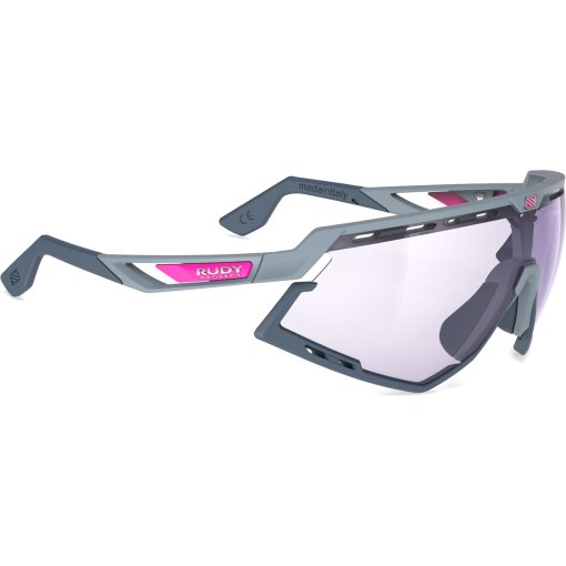 Foto de Rudy Project Gafas - Defender - Photochromic Lens - Glacier Matte - Bumpers Avio/ImpactX 2 Laser Purple