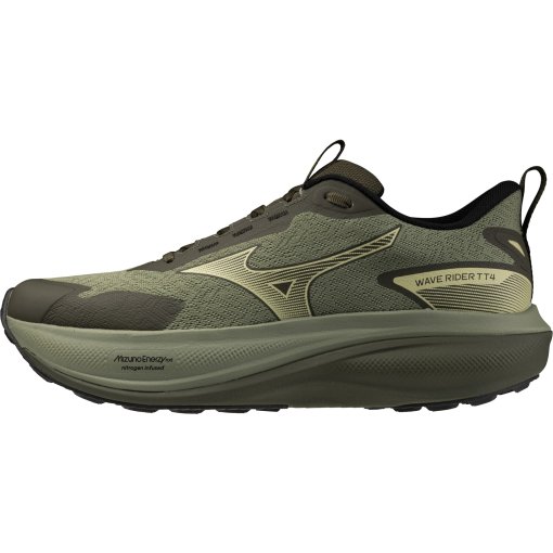 Produktbild von Mizuno Wave Rider TT 4 Trailrunning-Schuhe Herren - Sea Spray/Beechnut/Forest Night