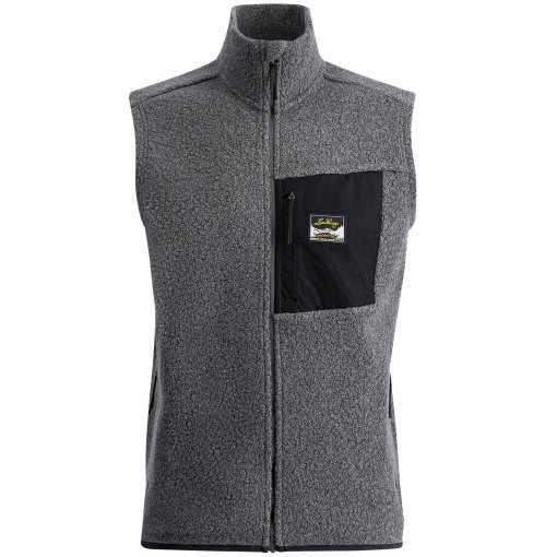 Foto de Lundhags Chaleco Hombre - Flok Wool Pile - Granite 11700