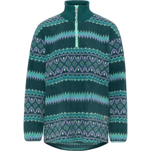 Zdjęcie: Kari Traa Ruthie Midlayer Half Zip Bluza Kobieta - peaco