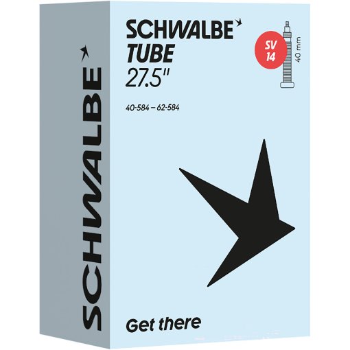 Productfoto van Schwalbe Binnenband No. 14 - 27.5&quot; - 40/62-584 - SV 40mm