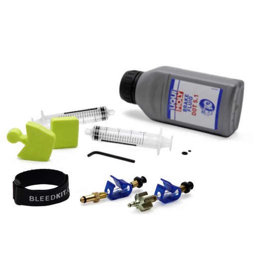 Photo produit de BLEEDKIT.COM Premium Edge DOT Edition Kit de purge pour freins hydrauliques SRAM à partir de 2017