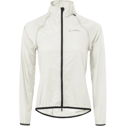 Photo produit de Löffler Windshell Zip-Off Veste vélo pour femmes - creme white 104