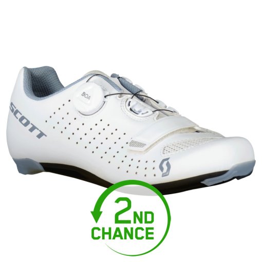 Picture of SCOTT Road Comp BOA® Shoes Women - matt white/light blue - 2nd Choice