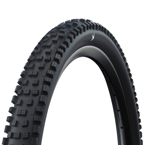 Photo produit de Schwalbe Pneu Tringle Rigide - Nobby Nic - Addix Green | E-50 - 26x2.25&quot; | Black