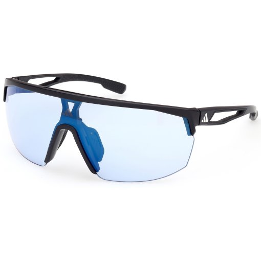 Foto de adidas Gafas de Sol - SP0099 - Matte Black / Mirror Blue