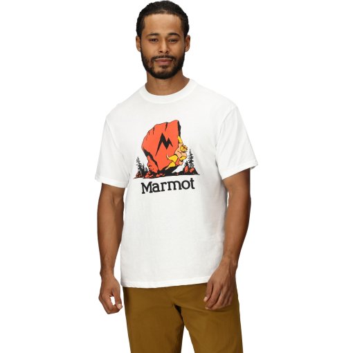 Foto de Marmot Camiseta Hombre - Bouldering Marty - white