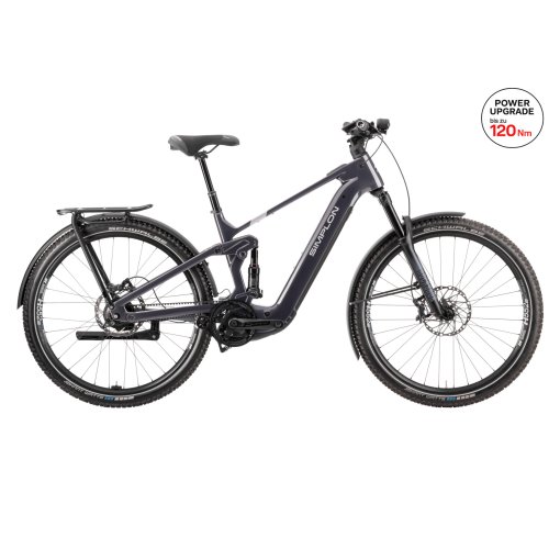 Productfoto van Simplon STOMP :e Essential - 29&quot; Carbon E-MTB - 2026 - Dark Grey/Metallic Silver