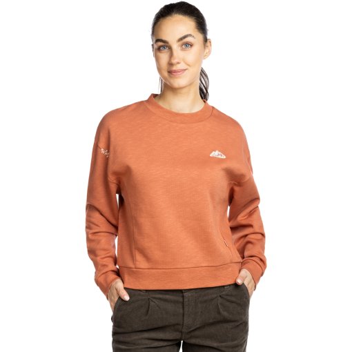 Picture of Chillaz Wipptal Mountain Chain Pullover Women - terracotta
