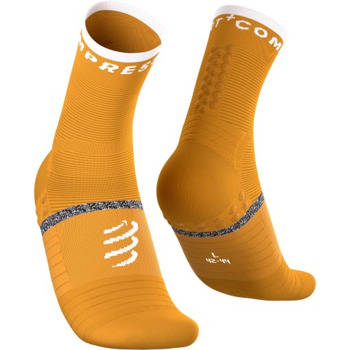 Produktbild von Compressport Pro Marathon Socken v2.0 - sunflower/white