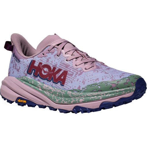 Photo produit de Hoka Chaussures Running Femme - Speedgoat 6 GTX - fragrant lilac / ambient blue