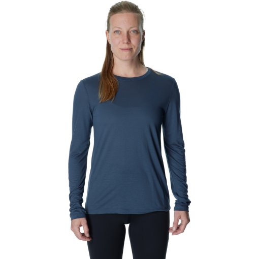 Produktbild von Houdini Tree Langarmshirt Damen - Big Bang Blue