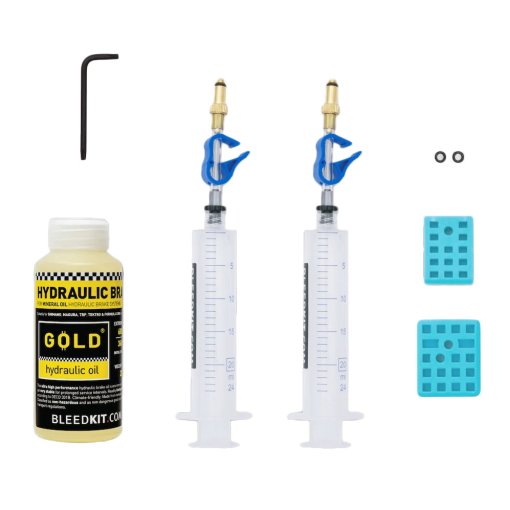Photo produit de BLEEDKIT.COM Premium GOLD Cura Edition - Kit de purge + huile minérale