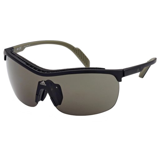 Foto de adidas Prfm Shield Lite Pro SP0043 Sport Gafas de Sol - Matte Black / KOLOR UP Green