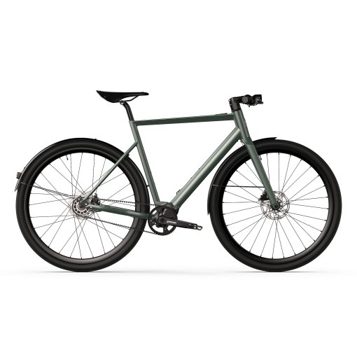 Photo produit de Desiknio Vélo Électrique de Ville - DOPAMINE X20 - 1.9 Pinion - 2025 - Fourche en carbone - Jade Green