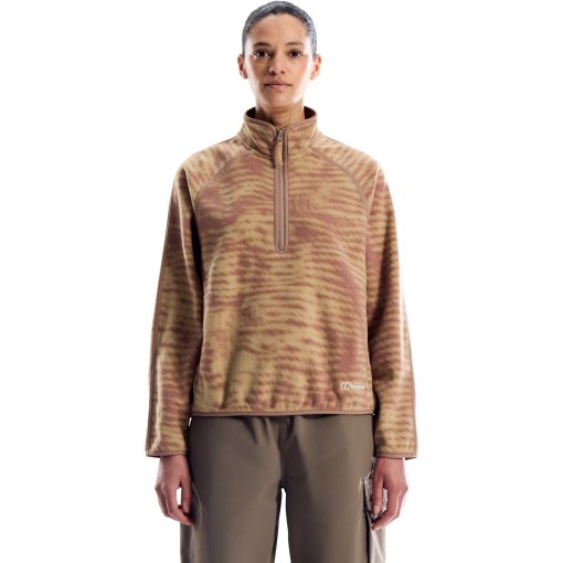 Foto de Berghaus Bamburgh Half Zip Polar para mujer - Tuscan/Sienna