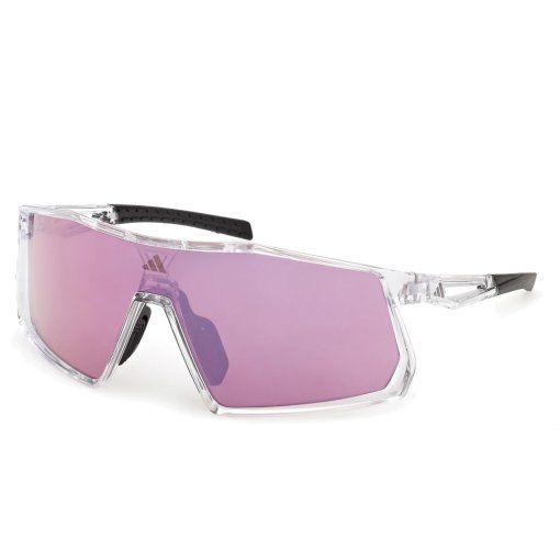 Photo produit de adidas Kentro SP0123 Lunettes - Crystal / Contrast Mirror Violet