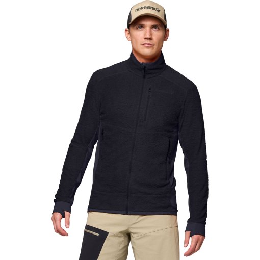 Photo produit de Norrona Veste Homme - falketind warm1 active - Caviar Black