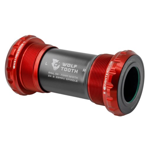 Picture of Wolf Tooth Bottom Bracket - BSA-68/73-24 - red