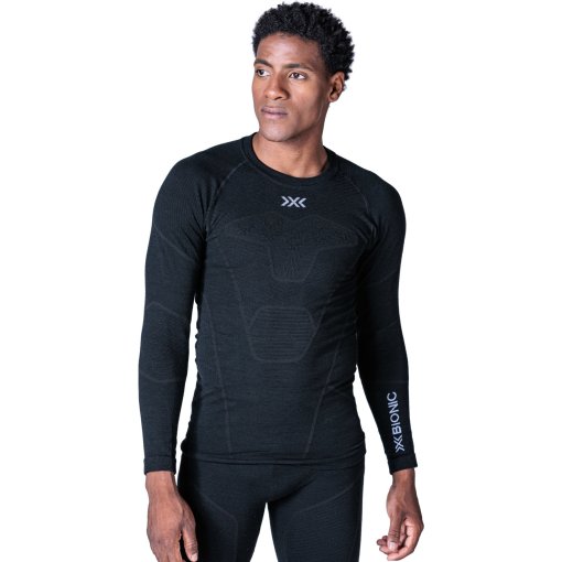 Immagine prodotto da X-Bionic Maglia Intima Maniche Lunghe Uomo - Symbio Merino - opal black