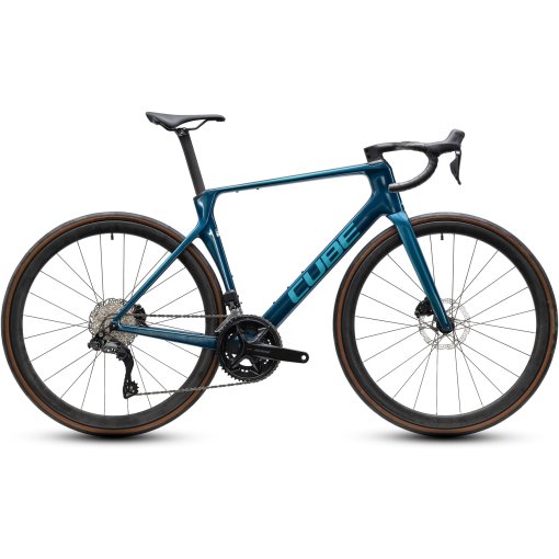 Photo produit de CUBE AGREE C:62 ONE - Vélo de route carbone - 2027 - midnightteal / sea