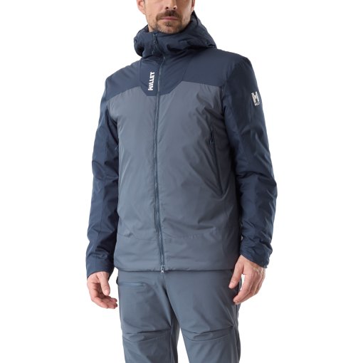 Produktbild von Millet Bossons 100 Isolationsjacke mit Kapuze Herren - Shadow Blue