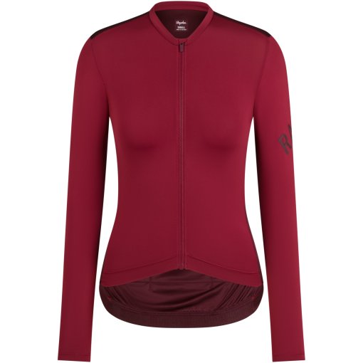 Foto de Rapha Maillot de Manga Larga Mujer - Pro Team Lightweight - burgundy/port