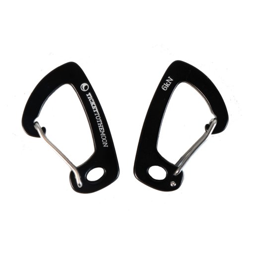 Produktbild von Ticket To The Moon Carabiner 06 - Karabinerhaken für Hängematten - 6 KN - 1 Paar
