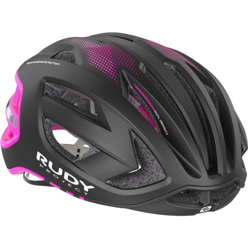 Foto de Rudy Project Egos Casco - Black/Pink Fluo - Matte