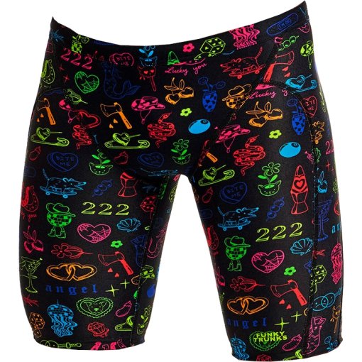 Produktbild von Funky Trunks Training Eco Jammers Badehose Jungen - Doodles