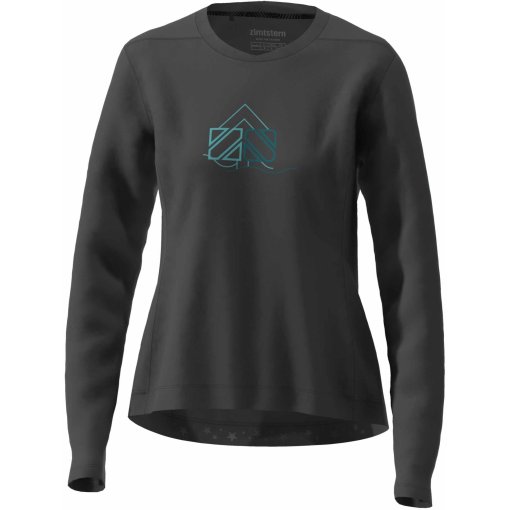 Foto de Zimtstern Maillot MTB de Manga Larga Mujer - EcoFlowz - pirate black