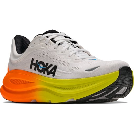 Foto de Hoka Zapatillas Running Hombre - Bondi 9 - white / neon tangerine