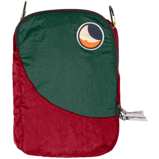 Foto de Ticket To The Moon Organizador de Maletas - Travel Cube M - Borgoña / Verde oscuro