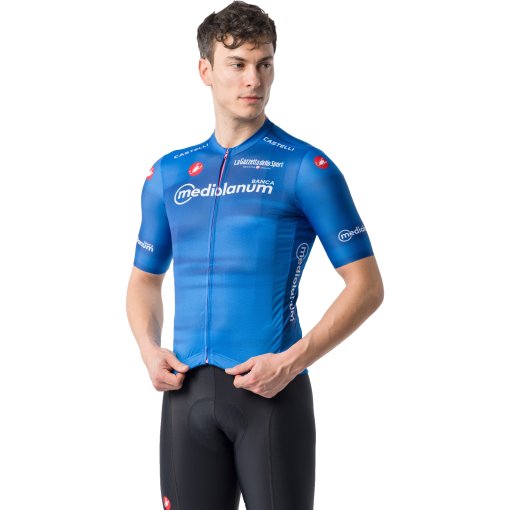 Photo produit de Castelli Giro d&#039;Italia #Giro109 Competizione 4 Maillot à manches courtes pour hommes - azzurro 058