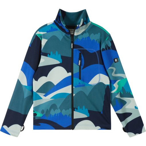 Produktbild von Reima Iisisti Fleecejacke Kinder - sparkly blue 66A1