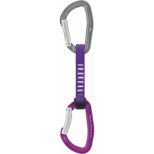 Photo produit de Petzl Dégaines Escalade 11cm - Djinn Axess - lilas